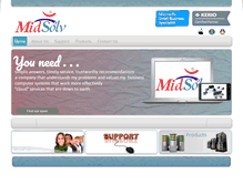 Tablet Screenshot of midsolv.com